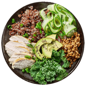 Lean Protein & Super Greens Quinoa Bowl