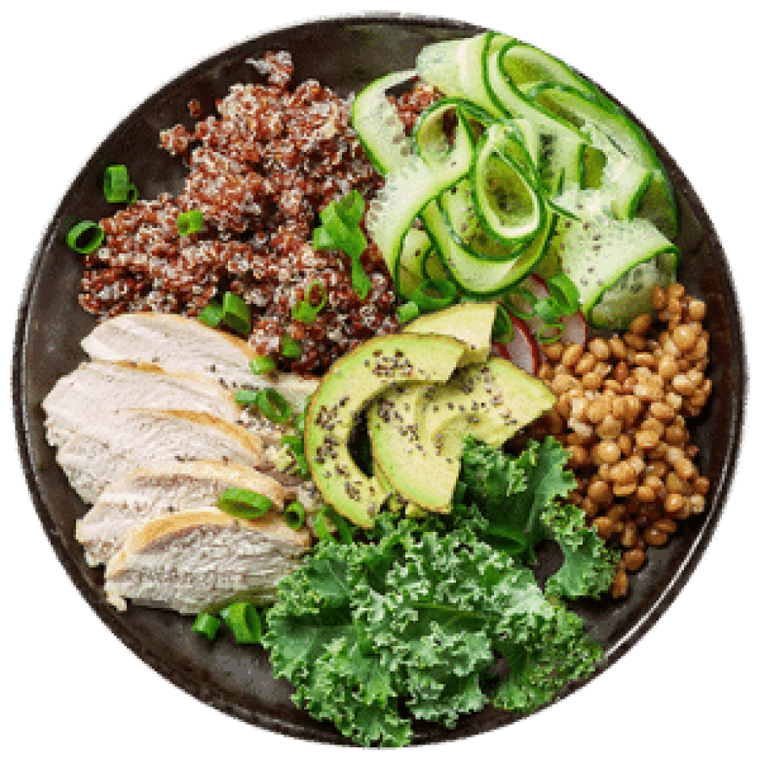 Lean Protein & Super Greens Quinoa Bowl